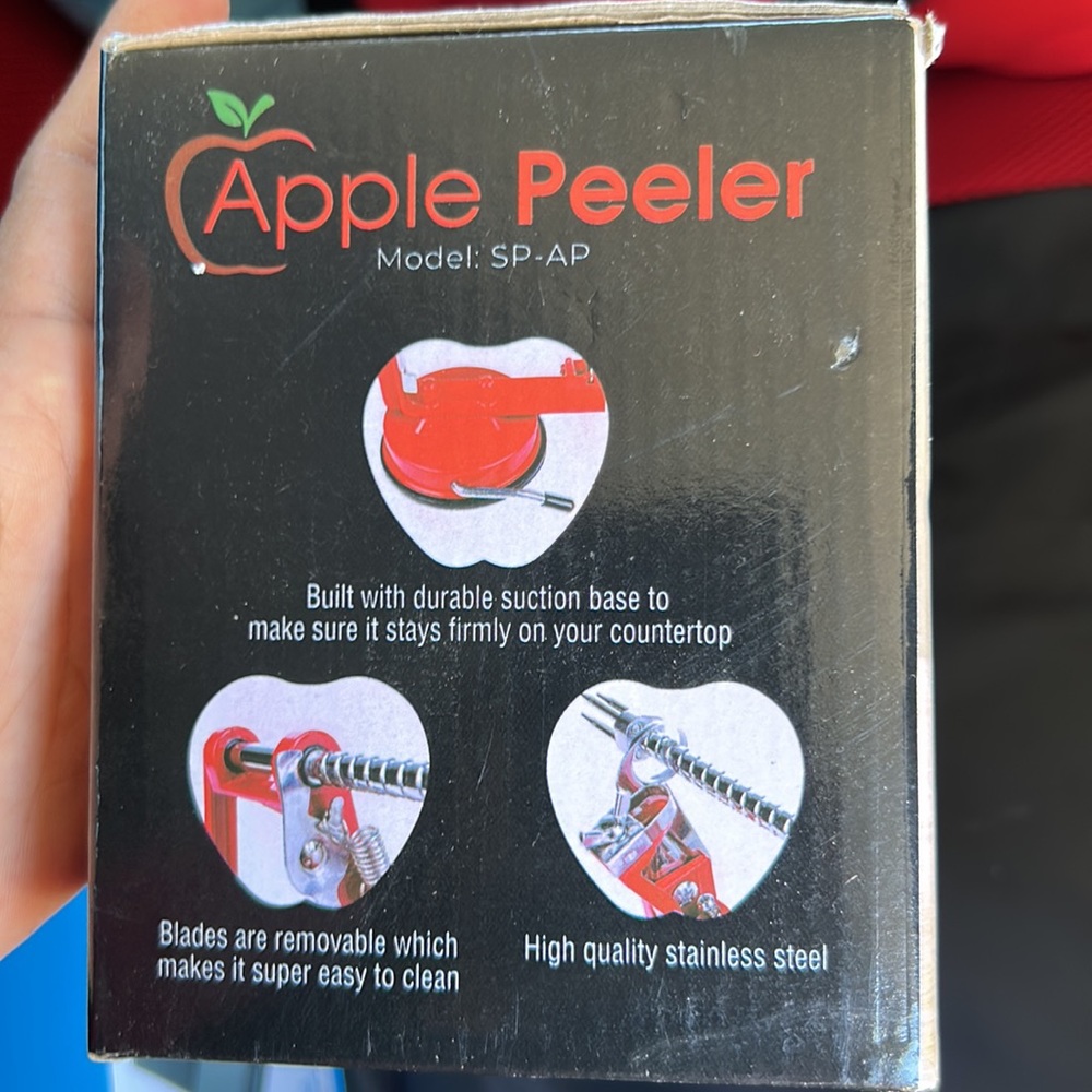 Cast magnesium apple/potato peeler corer by spiralizer, durable heavy duty NWT - Picture 8 of 8